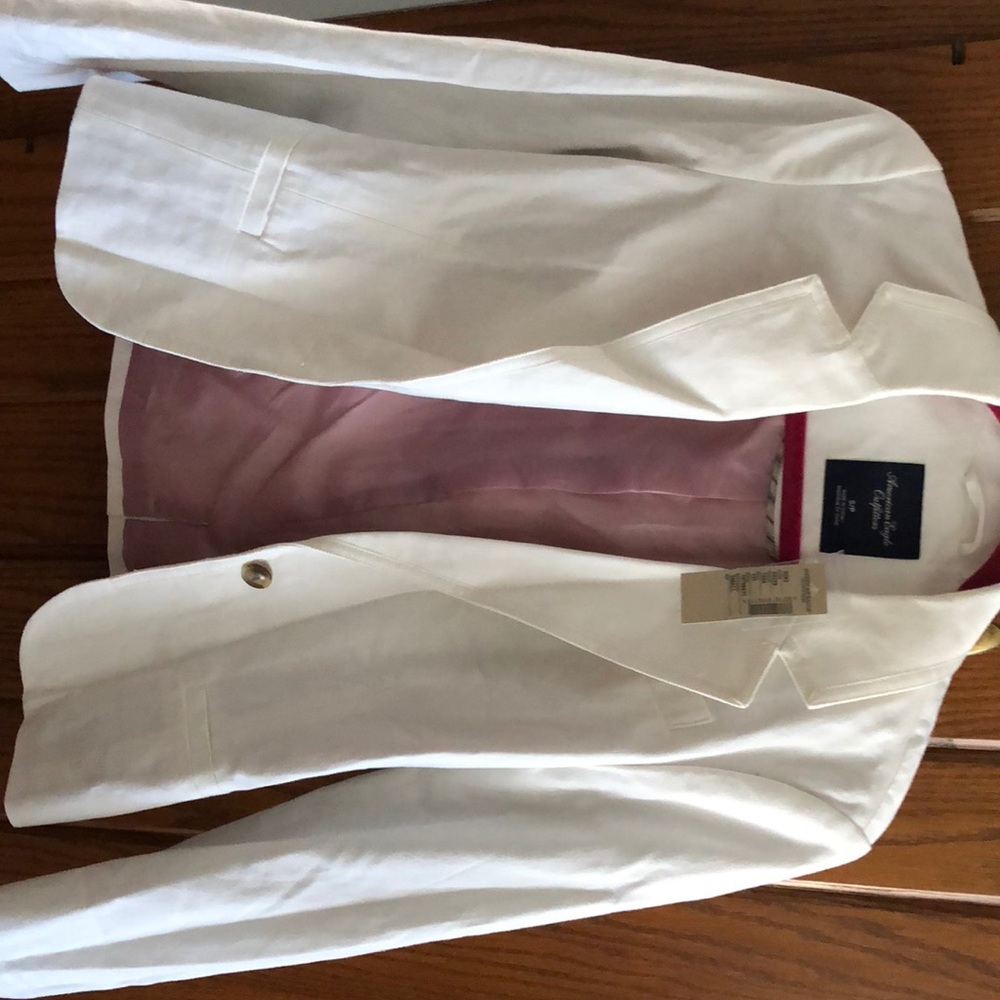 White blazer